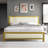 Genard Bed Frame Linen Upholstered Headboard with Nailhead Trim Heavy-Duty Full Size Platform with Strong Metal Slats, No Box Spring Needed, Under Bed Storage-440768840-446134013