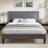 Queen Upholstered Bed With 2 Nightstands – Modern Bedroom Set-634201769