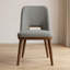 Chaise d'appoint en tissu Kyeran-460677485