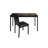 Garlend Piece Writing Desk Office Set
