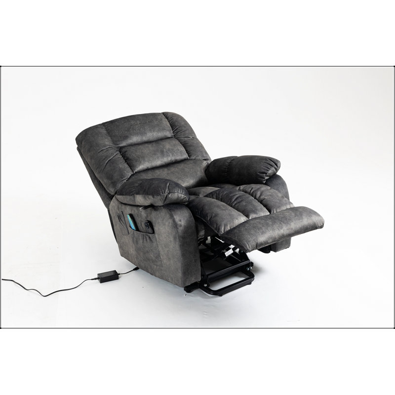 Fauteuil inclinable électrique Power Power pour les personnes âgées, massage en 8 points et chauffage, meubles de salon confortables et durables