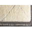 Wool Geometric Area Rug in Cream-618133080