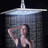 Rain Fixed Shower Head 2.5 GPM GPM