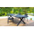 Johari 10 - 14 Person Aluminum Patio Dining Table with Umbrella Hole-1438189766