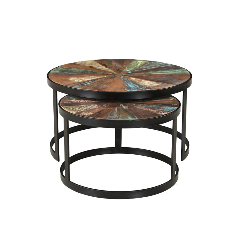 Table basse Cariana, Noir