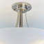 Miltiades Glass Semi Flush Mount-10139512