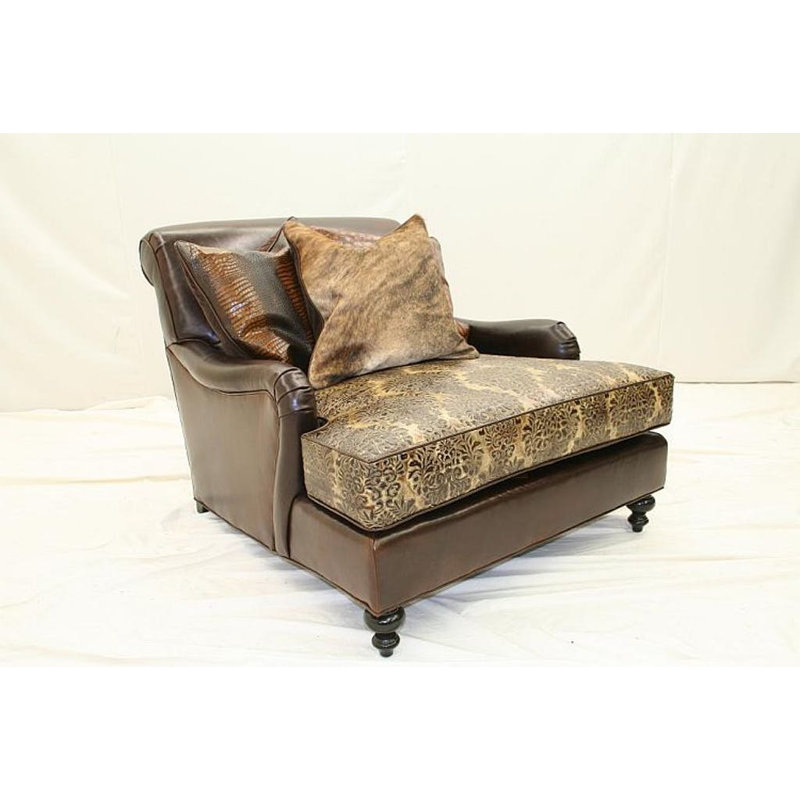 Settee, Luxe Navy, Brushy Bayou