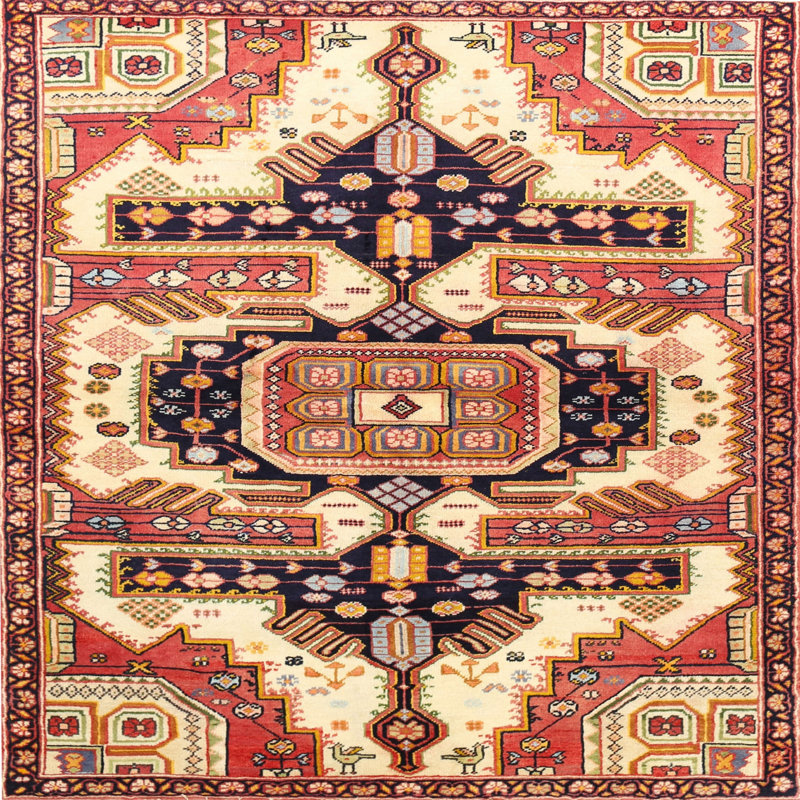 Southwestern Indoor Rug, Square 8'