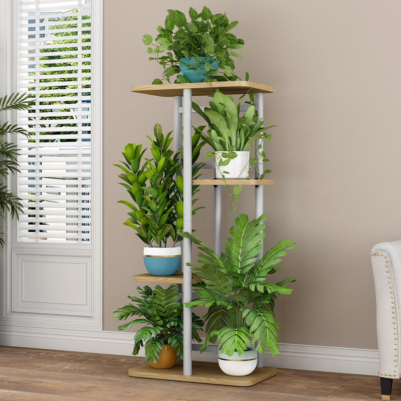 Plant Stand, Beige