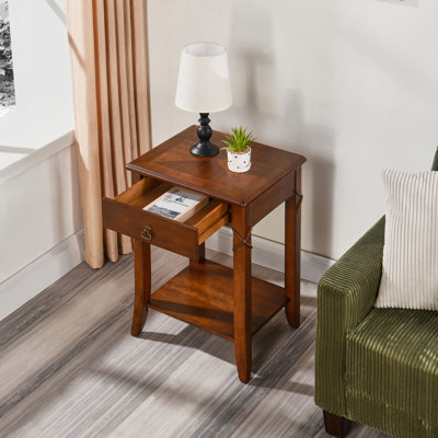 Suzuyo End Table With Drawer