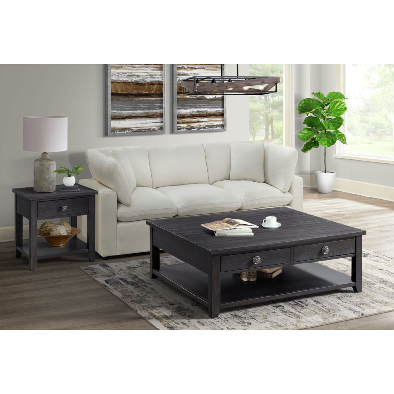 Table basse carrée Picket House Furnishings Kahlil