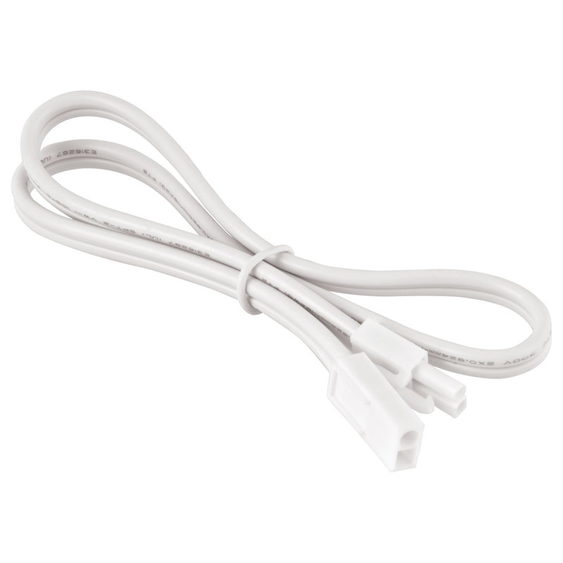 18-inch White Jumper Cord