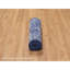 Tapis de couloir bleu en laine et soie noué à la main 2 pi 7 po x 11 pi 10 po 20AFD209186148E6ABC56F5F2887F1DC