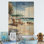 «Beach Chairs Scenery I» sur bois
