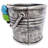 6.6" Cement Gnome Pot