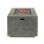 Square Iron Fire Pit-50 000 Btu-1834871492