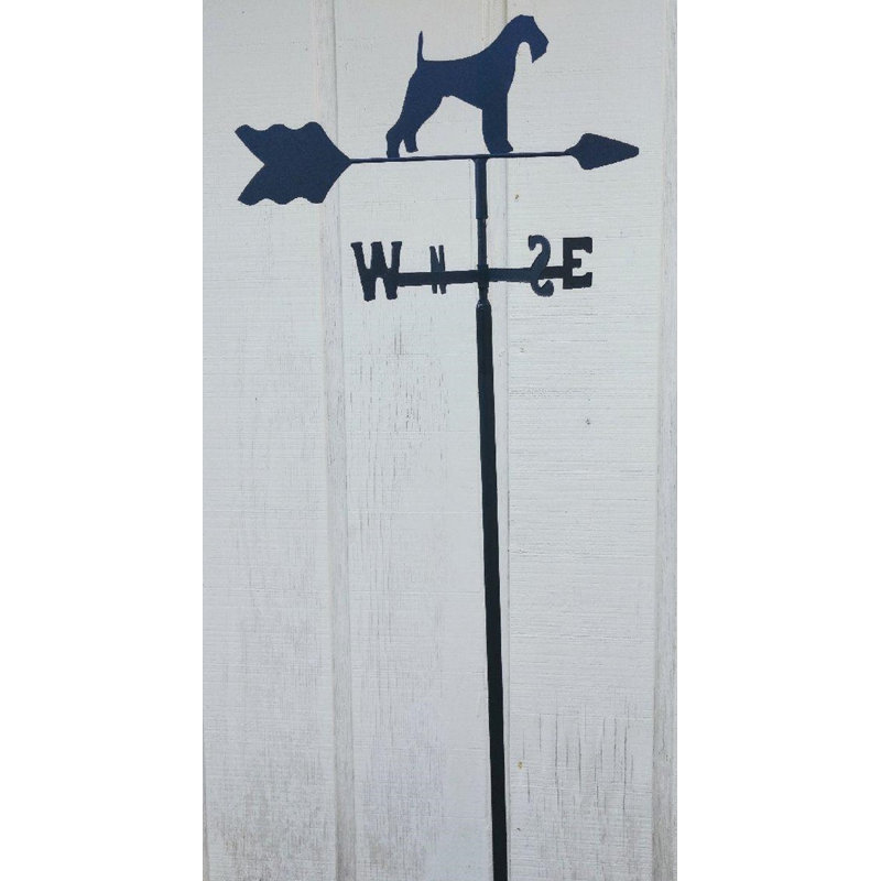 Girouette Soleia Garden Mount Airedale Terrier