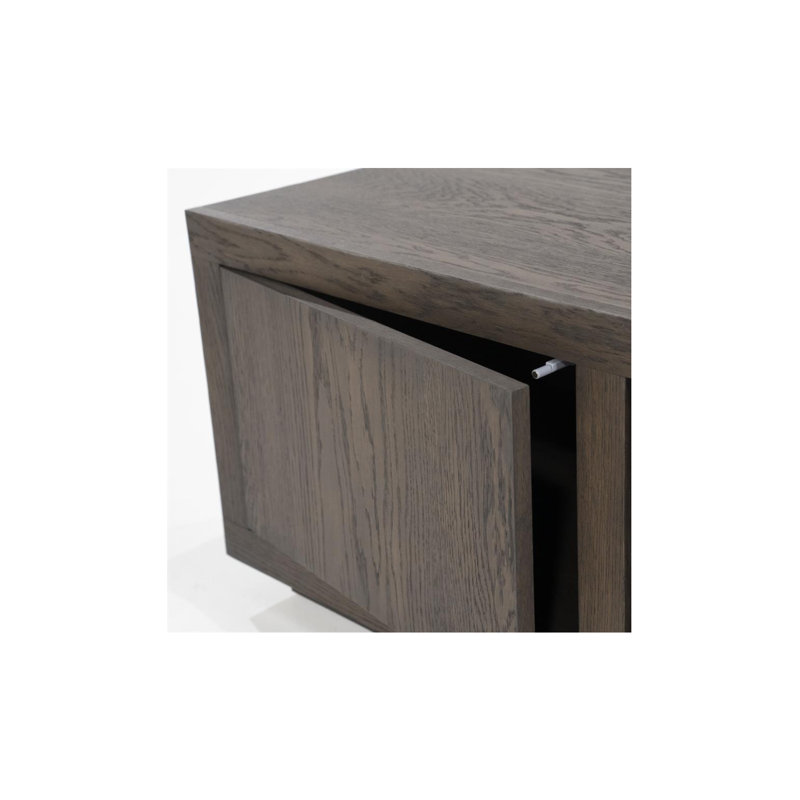 Media Unit Media Console, Dark Brown