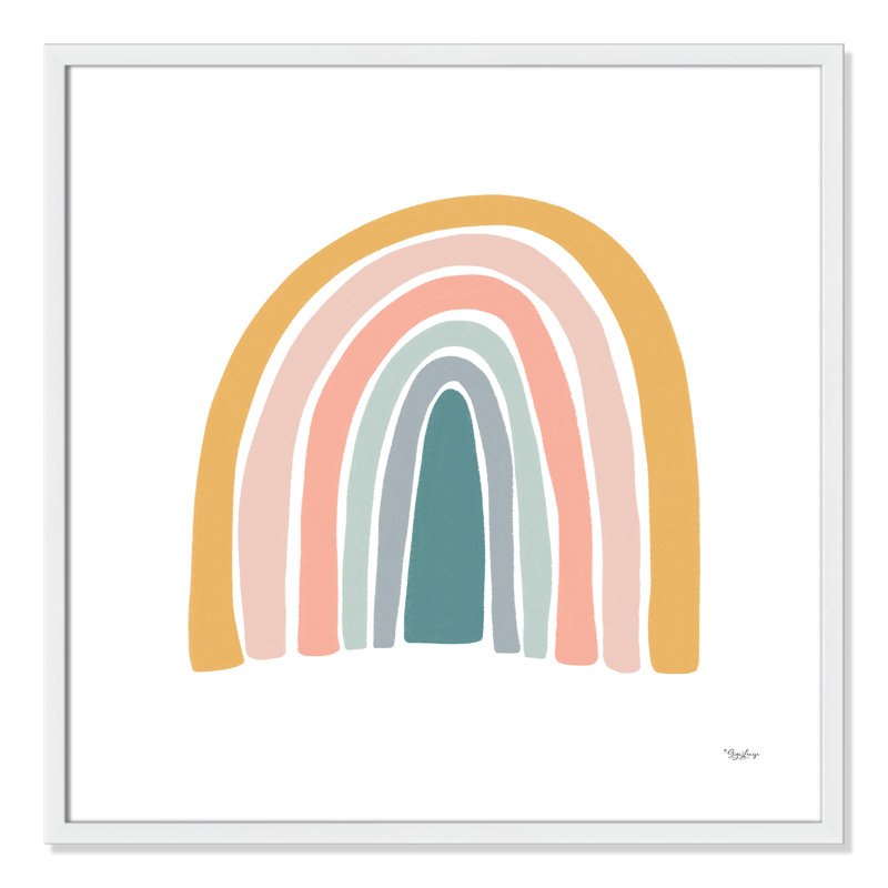 Décoration murale pour enfants, H 27,5 po x l 27,5 po x P 1,19 po, Encadré de boîte blanc