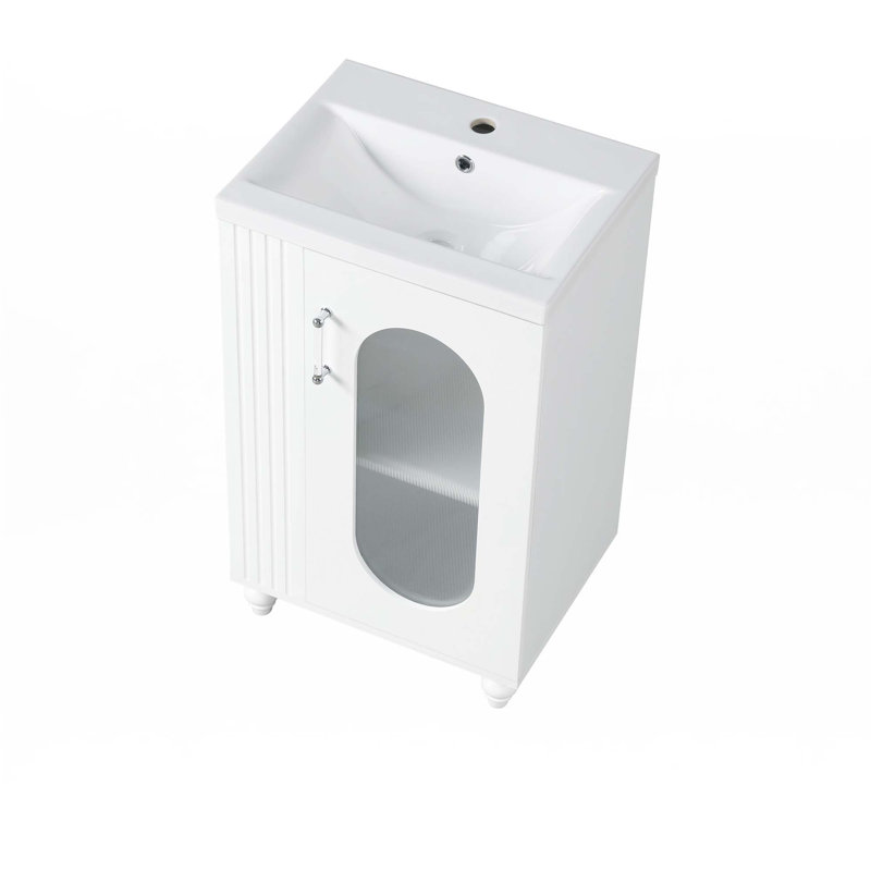 20" Bathroom Vanity With Sink