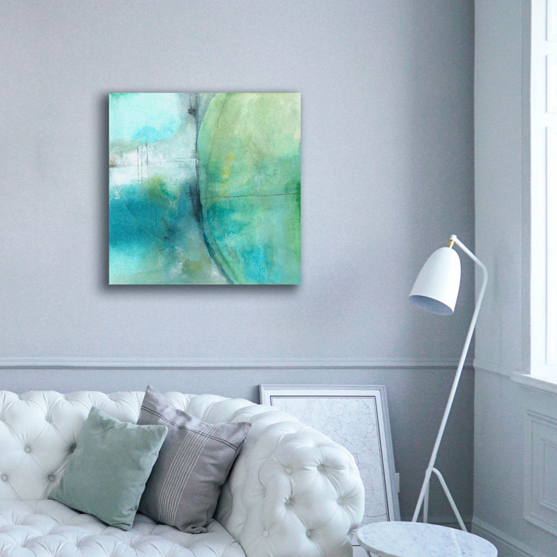 «Amid The Roar» par Michelle Oppenheimer, H 37 po x l 37 po x P 1,5 po