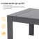 Alturas Standalone Product Aluminum Outdoor Patio Coffee Table Modern Rectangle End Table