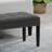 46.5" Upholstered Bench with Nailhead Trim and Wood Legs-2016831683