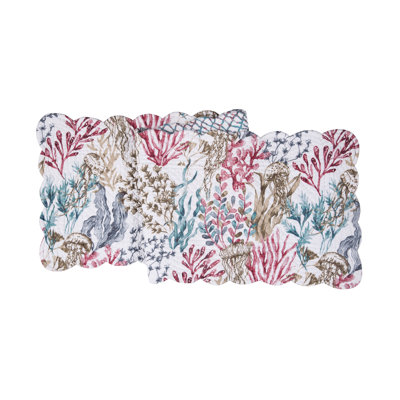 Aliaksey Delphina Reef Cotton Table Runner