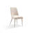 Linen Blend Metal Side Chair Dining Chair-1847891704-1847891707