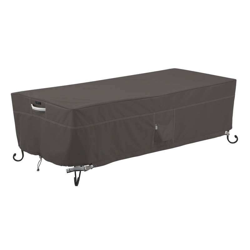Arlmont & Co. Khalil 28 in. W x 62 in. D Fire Pit Cover