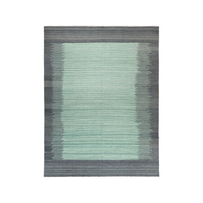Lissandro One-of-a-Kind 9'3" X 12'1" Wool Area Rug in Green