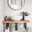 Solid Wood Bathroom Shelves