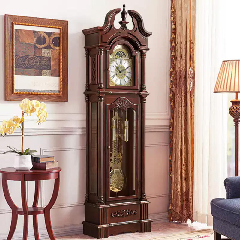 Retro Vertical Mechanical Floor Clock