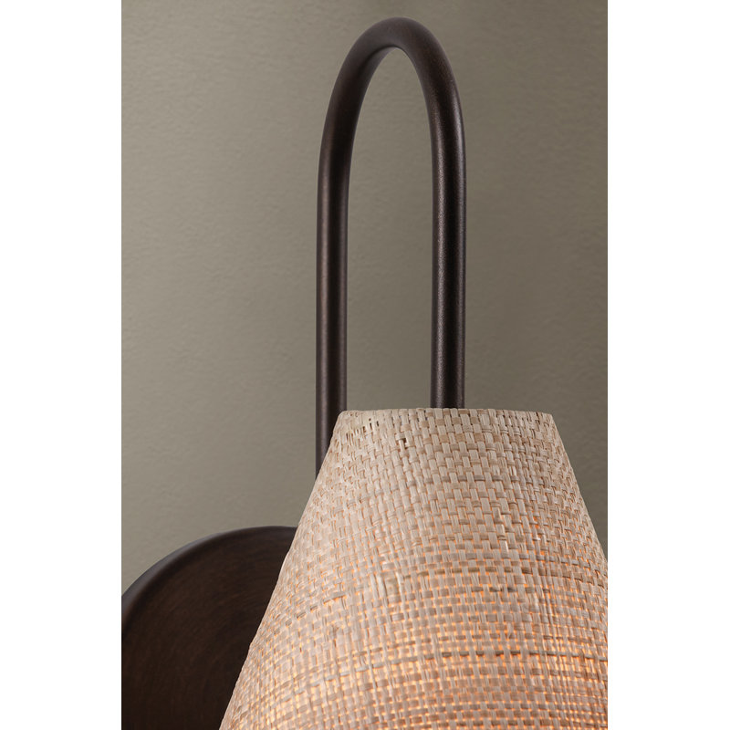 Candler 8.75" 1-Light Cone Wall Sconce
