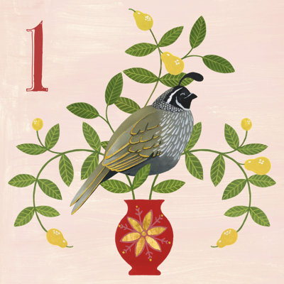 Twelve Days I by Grace Popp - Wrapped Canvas Print