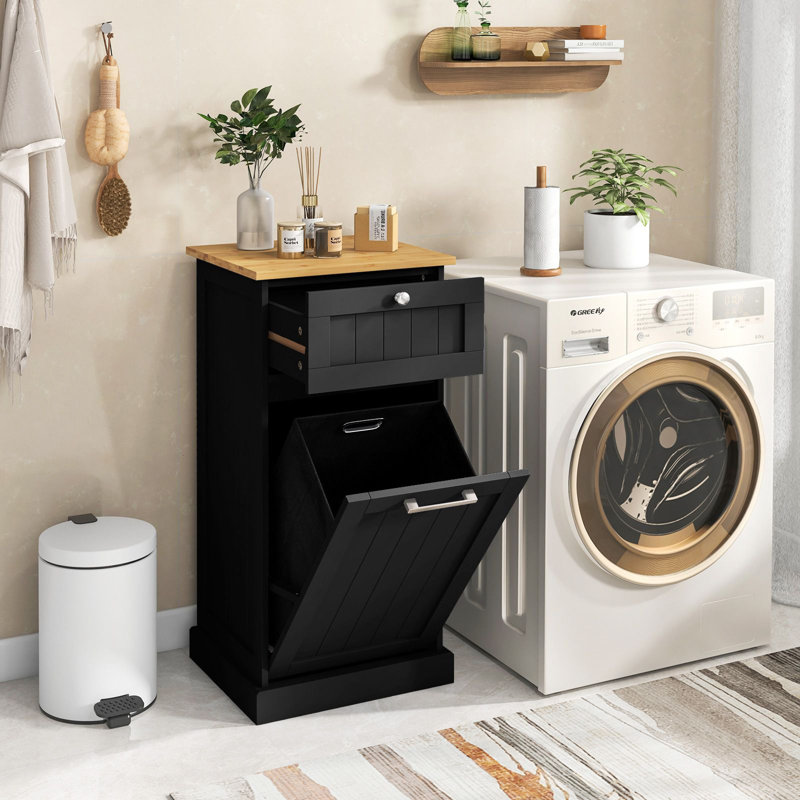 Laundry Hamper, Black