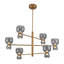 Sutton 36-in Black dimmable LED Chandelier-1946630250-1946630252