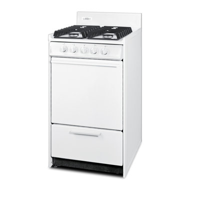 Summit Appliance 20 Inches Wide Sealed Burners Gas RAnges