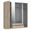 Ralleigh 4 Door Manufactured Wood Wardrobe