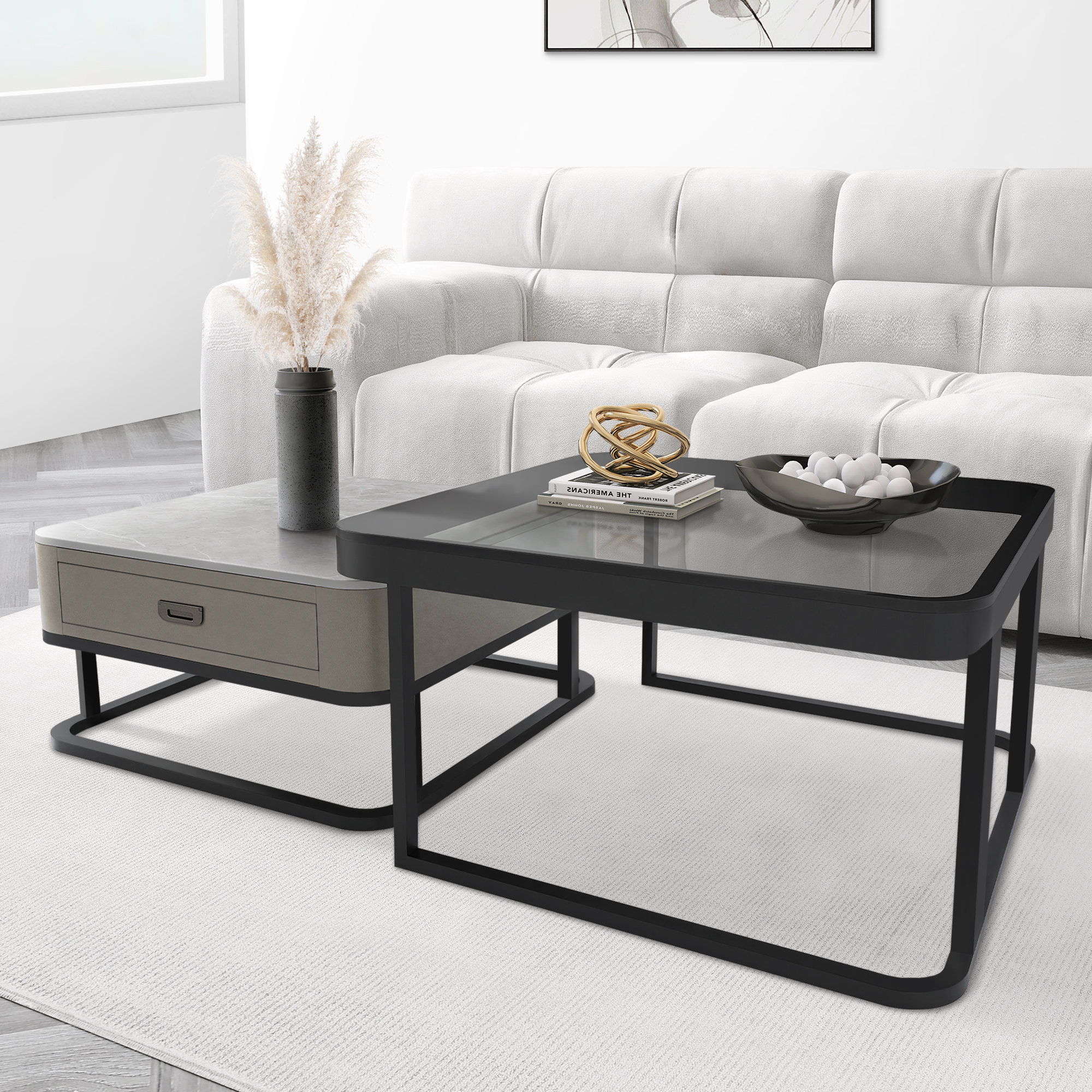 Latitude Run® Nesting Coffee Table | Wayfair