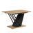 Modern Geometric Rectangular Dining Table-1283352910