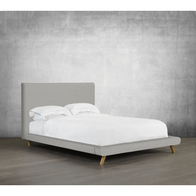 Lit plateforme tapissier Brownell