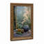 Théière noire et tasses avec romarin sur toile de table en bois, art mural-1421228258
