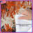 Orange Beige Floral Splatter Comforter-128696968