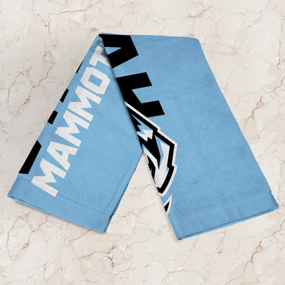 Northwest Utah Mammoth Nhl Seize Bath Towels 18x18 Inches In Blue