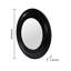 Miroir mural rond en bois pour salle de bain. Salon, -251125772-251125774
