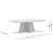 Flory 49" Reclaimed Pine Solid Wood Coffee Table