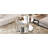 Double-Tier Round Mirror Coffee Table