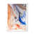 Toile blanche avec cadre d'angle fermé