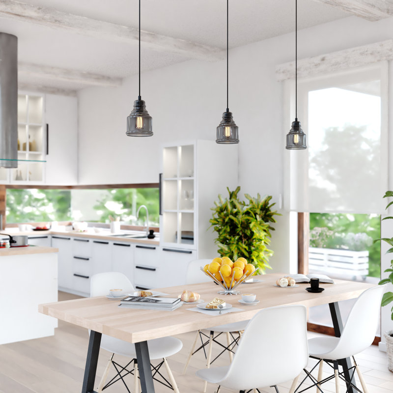 Luminaire suspendu cylindrique à 1 lumière Casitas